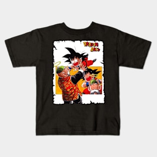 SON GOHAN GRANDFATHER MERCH VTG Kids T-Shirt